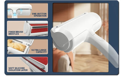 Self-Cleaning Pet Hair & Fur Remover Roller for Dogs & Cats