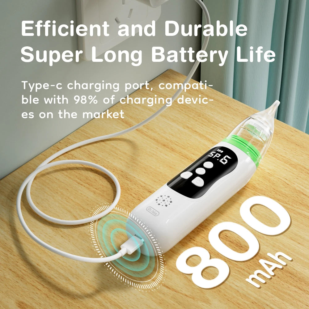 Relieves stuffy noses in just minutes. No more congestions. Better sleep for your little one.