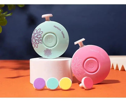 Electric Baby Nail Trimmer Kid Nail Polisher Tool Infant Manicure Scissors Baby Hygiene Kit Baby Nail Clipper Cutter For Newborn