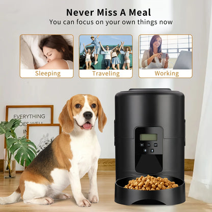 Automatic Cat & Dog Feeder Dispenser - Smart App Control (2L)