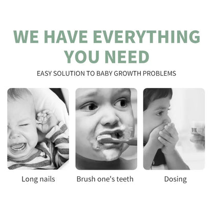 13/20PCS Baby Grooming and Health Kit Safety Care Set Newborn Nursery Health Care Set with Hair Comb Nail Trimmer Nose Cleaner