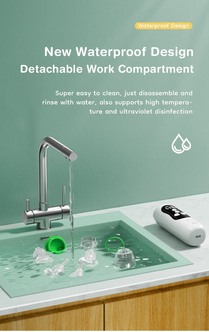 Relieves stuffy noses in just minutes. No more congestions. Better sleep for your little one.