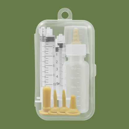 Pet Nursing Kit: Feeder Bottle and Syringe Set for pets