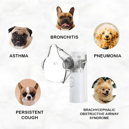 Silent Mesh Portable Pet Nebulizer