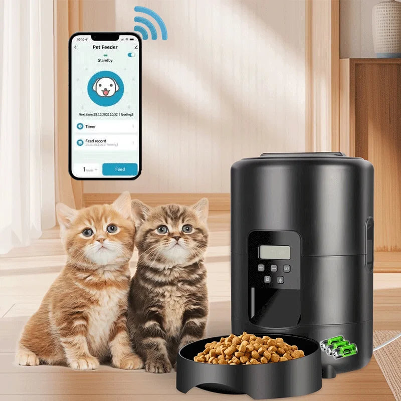 Automatic Cat & Dog Feeder Dispenser - Smart App Control (2L)