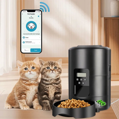 Automatic Cat & Dog Feeder Dispenser - Smart App Control (2L)