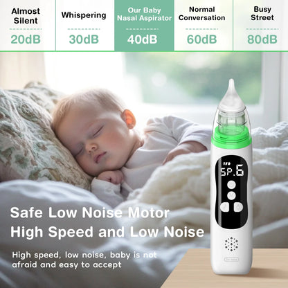 Relieves stuffy noses in just minutes. No more congestions. Better sleep for your little one.