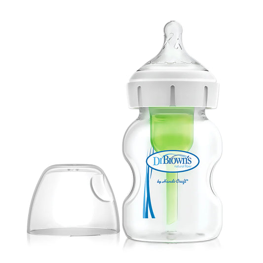 Dr. Brown's Anti-colic glass bottle (silicone teat)